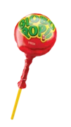 Sour Strawberry Plop Lollipops